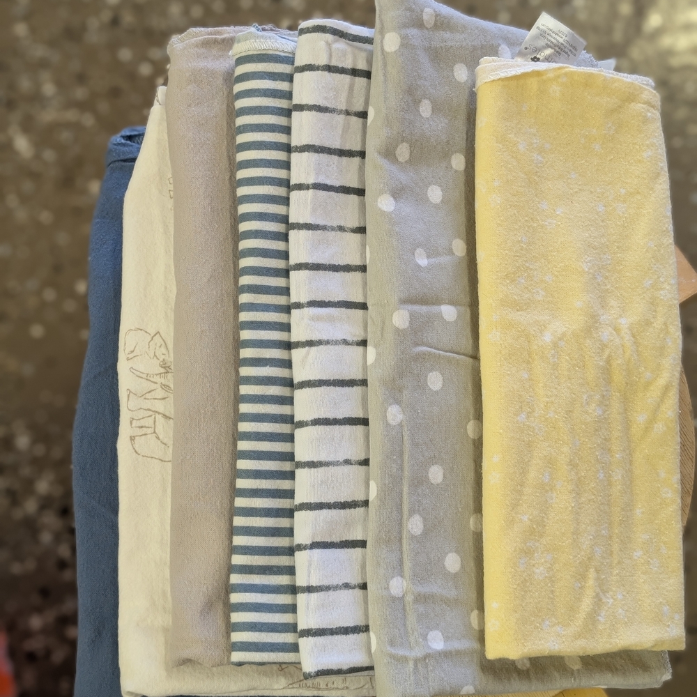 Baby Receiving Blankets Set Of 7